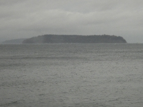 Puget Sound, very choppy